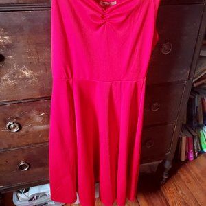 Red Cocktail Dress